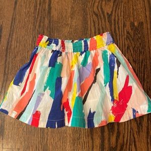 Kate Spade Paint Brush Strokes Girl Kid Skirt 24M 2Y 18-24